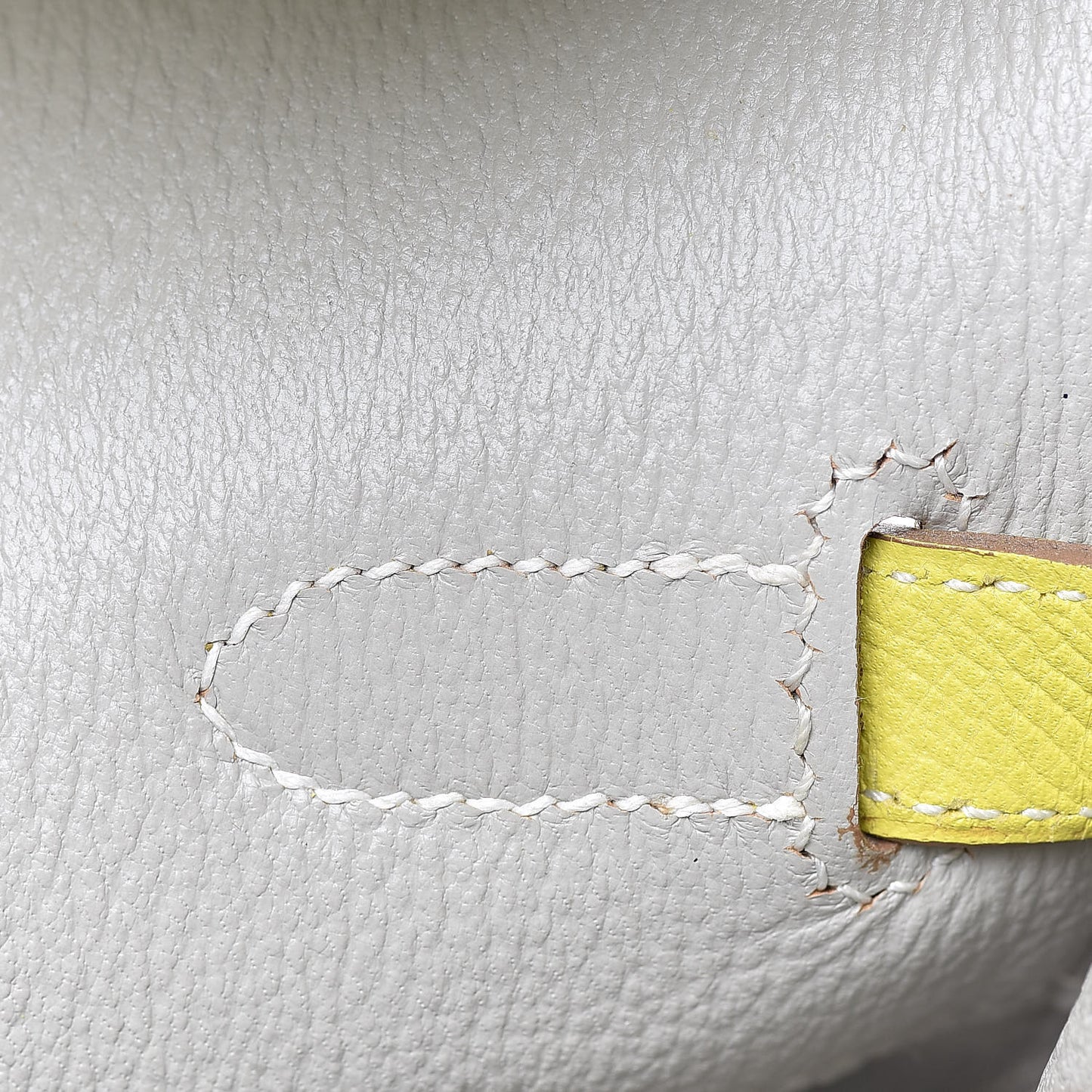 Epsom Candy Birkin 35 Lime Gris Perle
