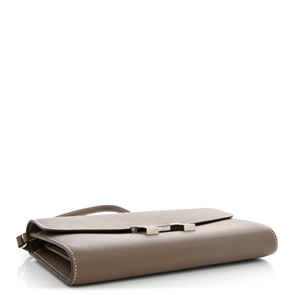 Hermes Evercolor Constance Wallet To Go Etoupe 3 of 10