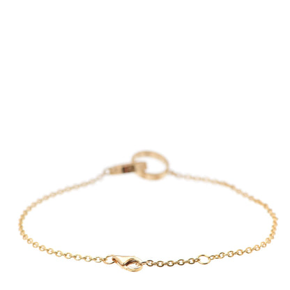 Cartier 18K Yellow Gold Interlocking LOVE Bracelet 3 of 7