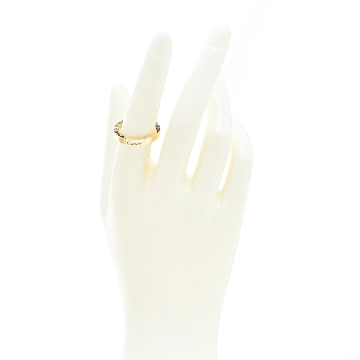 Cartier 18K Yellow Gold Lanieres Ring 55 7.25 2 of 4