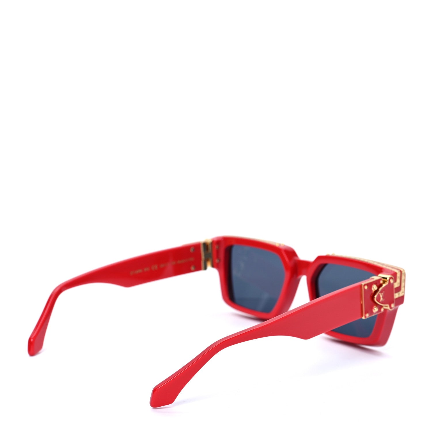 Louis Vuitton Acetate 1.1 Millionaires Z1169W Sunglasses Red 4 of 7