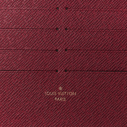 Louis Vuitton Calfskin Pochette Felicie Card Holder Insert Fuchsia 6 of 7