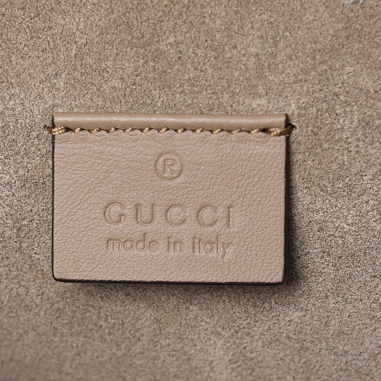 GG Supreme Monogram Small Dionysus Shoulder Bag Taupe