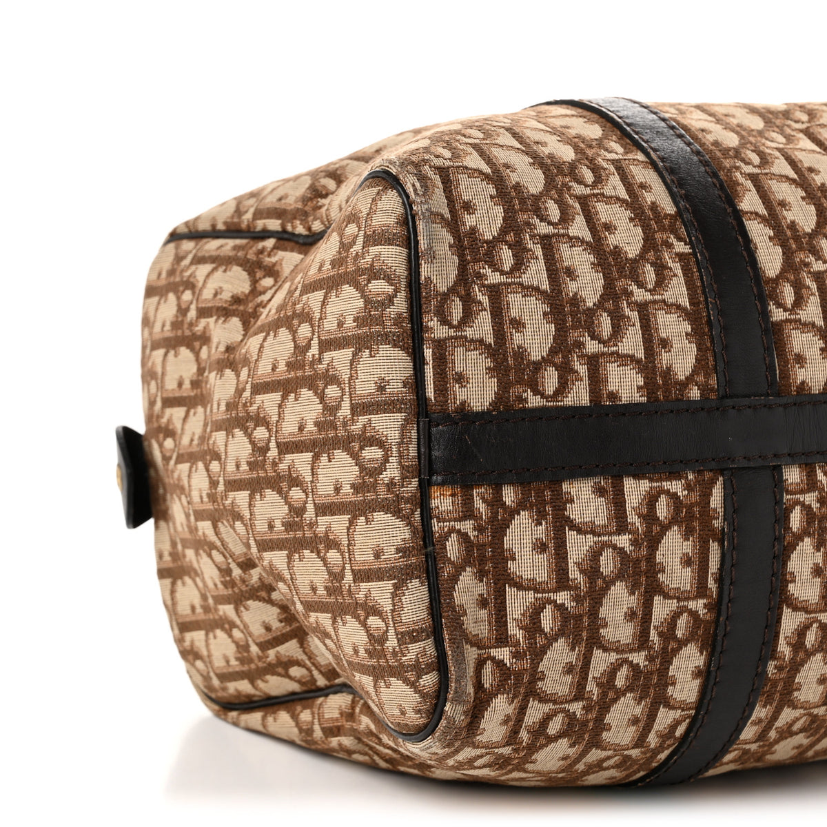 Christian Dior Monogram Boston Brown 9 of 13