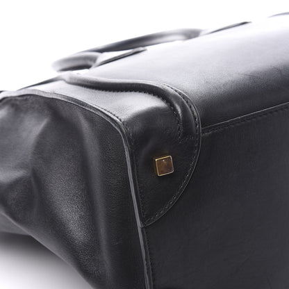 Celine Smooth Calfskin Mini Luggage Black 10 of 12