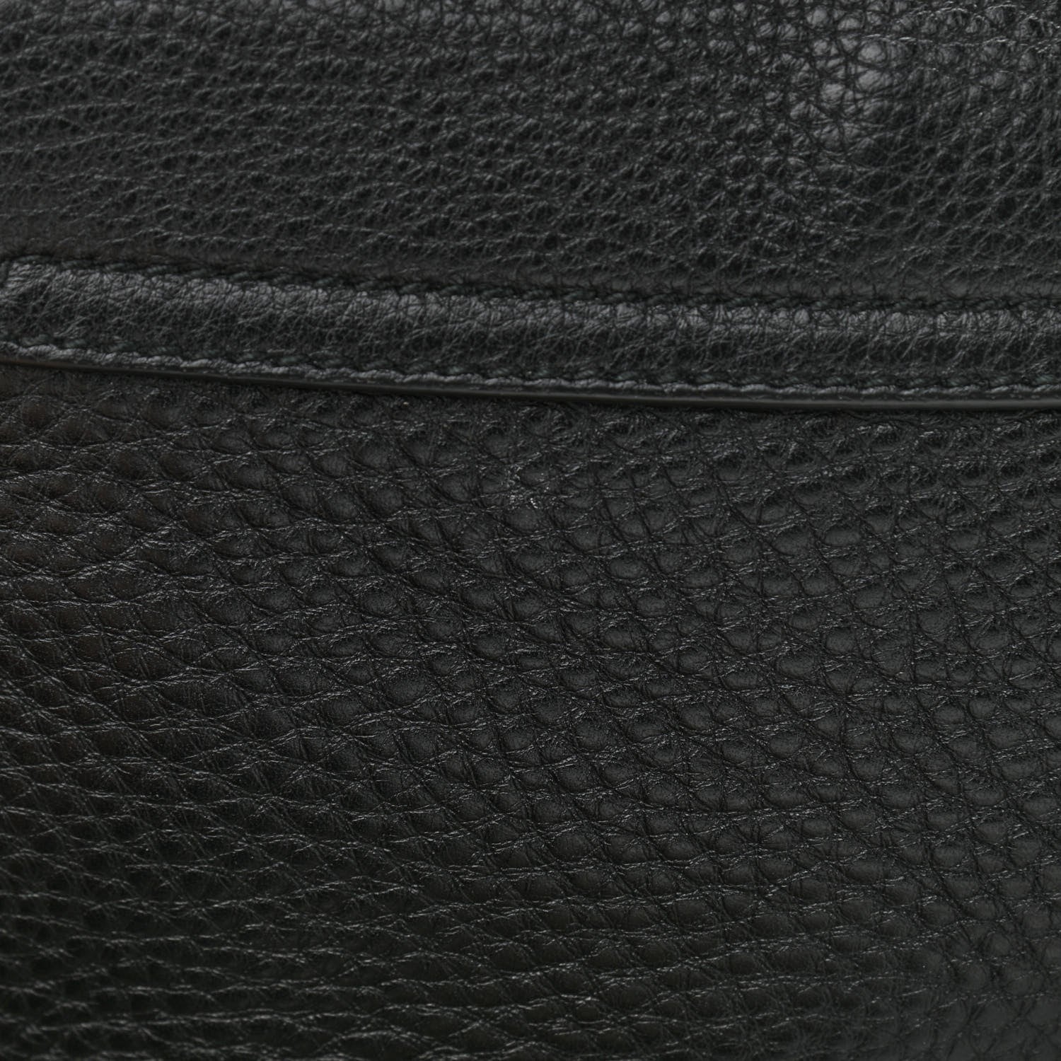 Gucci Pebbled Calfskin Medium Soho Flap Crossbody Black 12 of 13