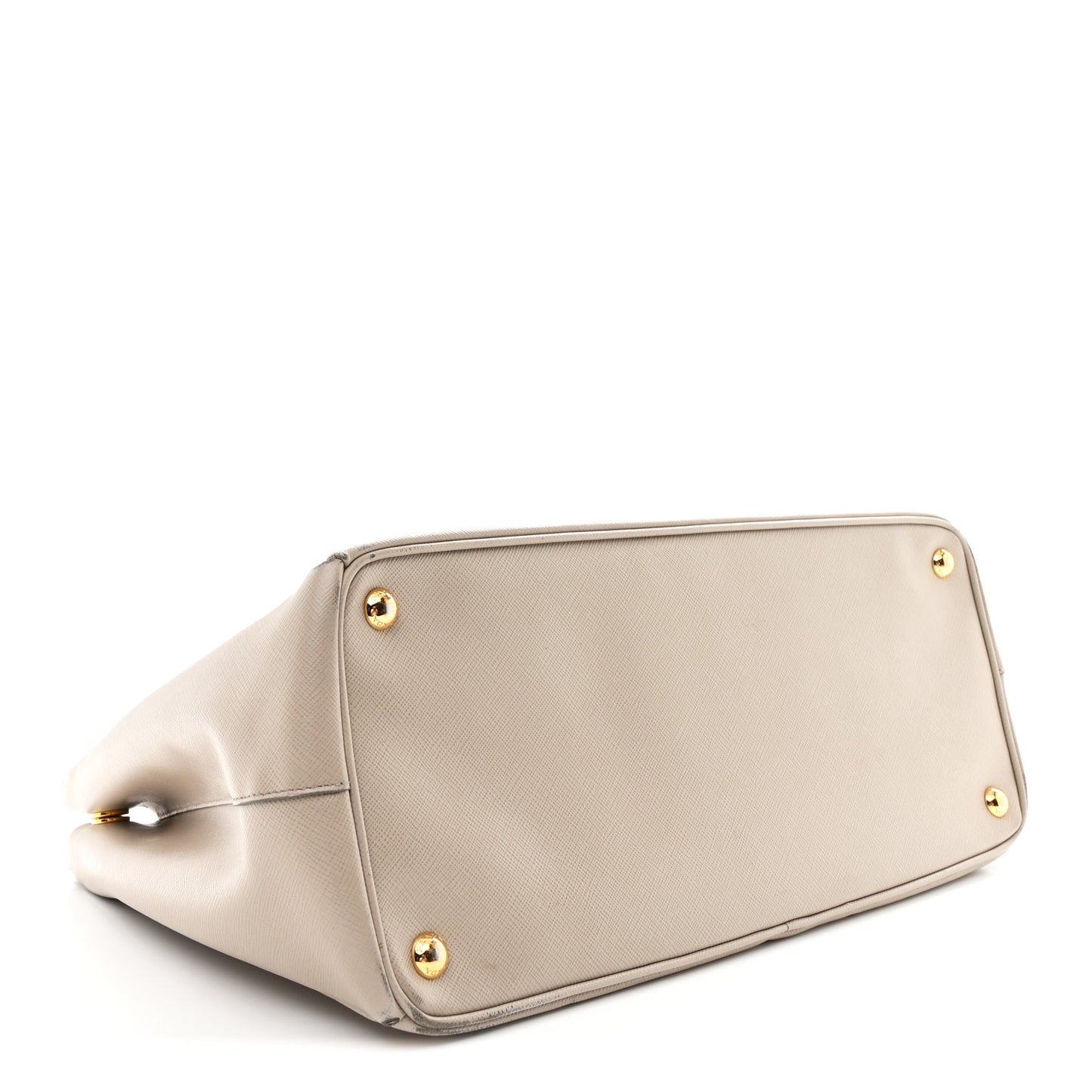 Saffiano Medium Galleria Double Zip Tote Pomice