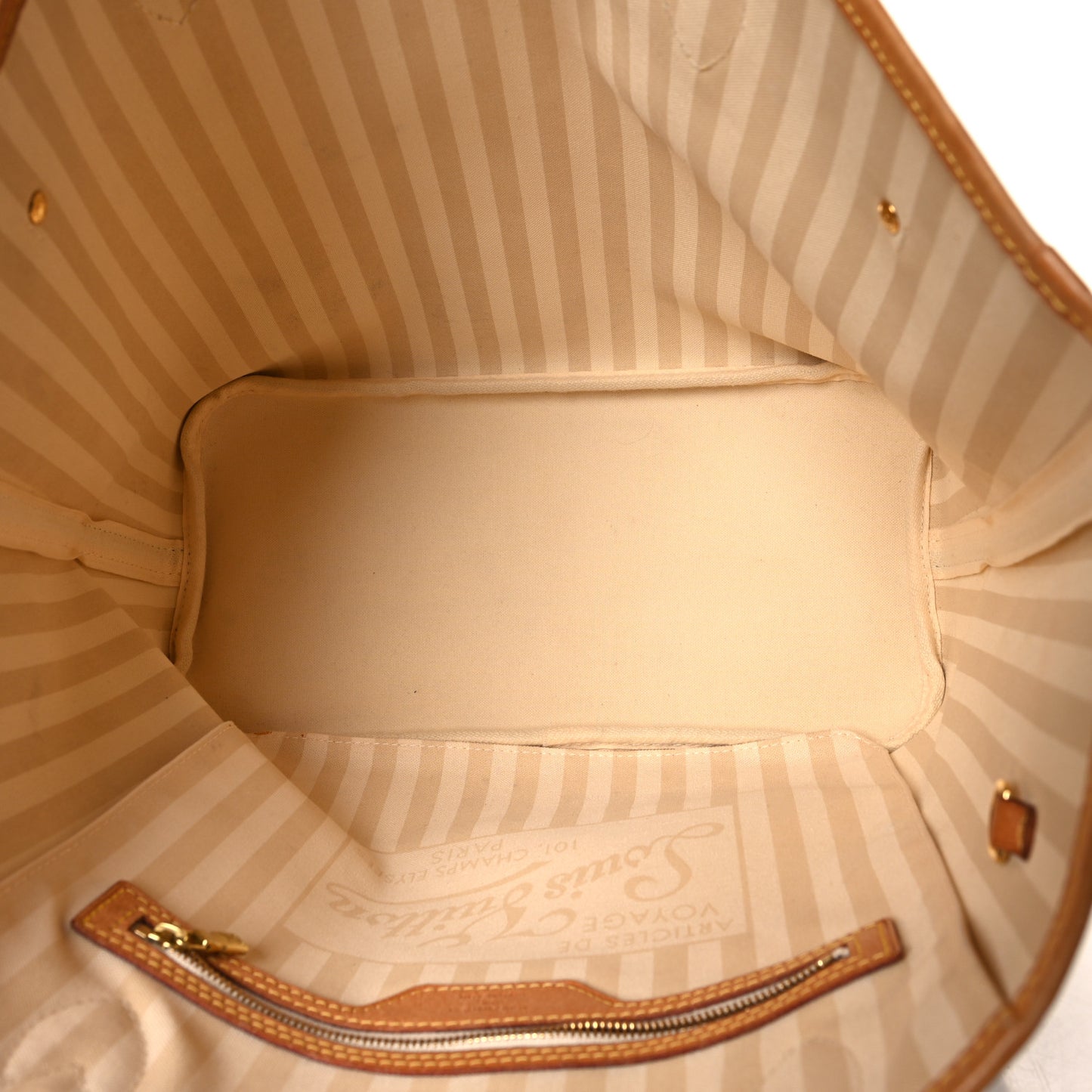 Monogram Rayures Neverfull MM