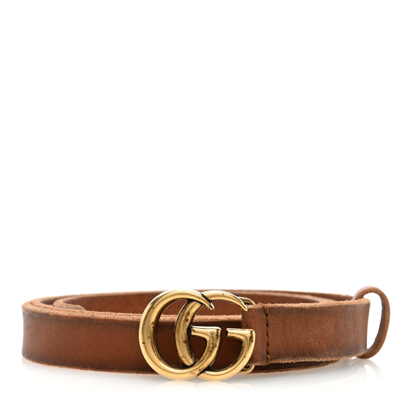 Faded Calfskin Double G 20mm Belt 90 36 Cuir