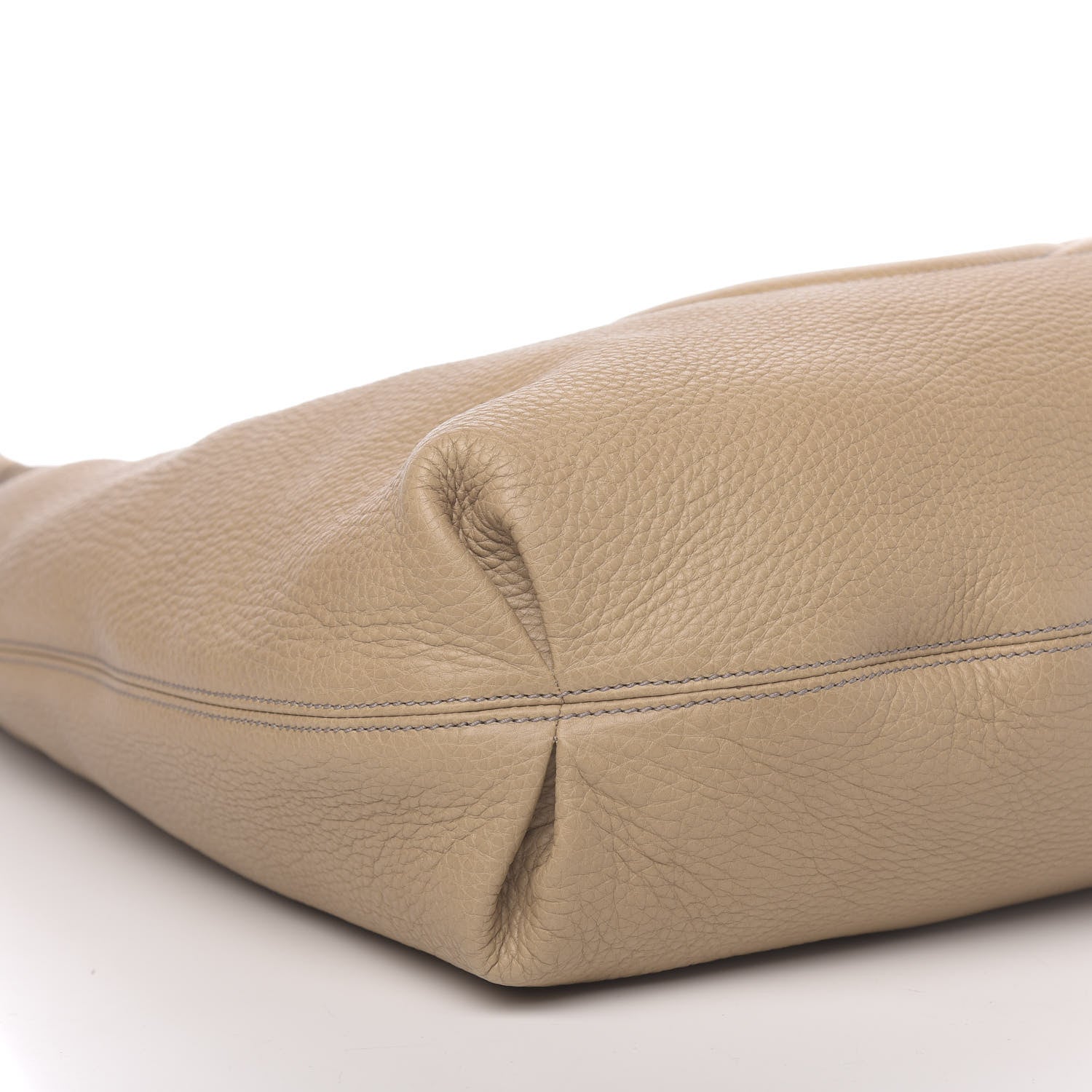 Gucci Pebbled Calfskin Large Soho Hobo Beige 9 of 12