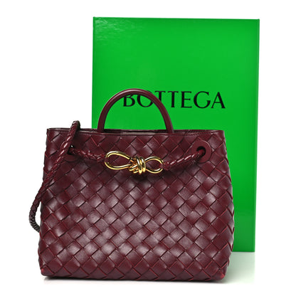 Bottega Veneta Nappa Intrecciato Small Andiamo Shoulder Bag Barolo 11 of 11