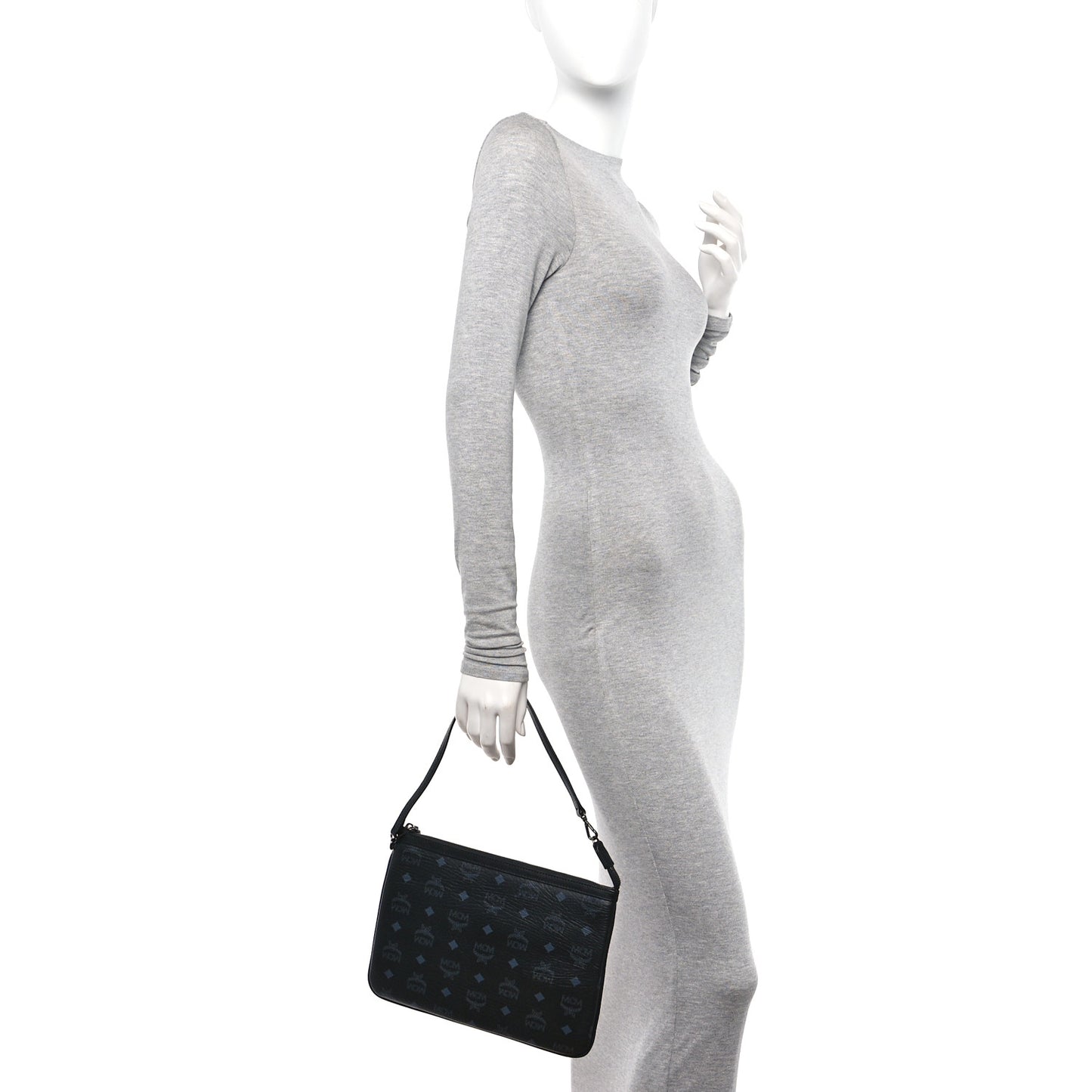 Visetos Liz Shopper Tote Pouch Black