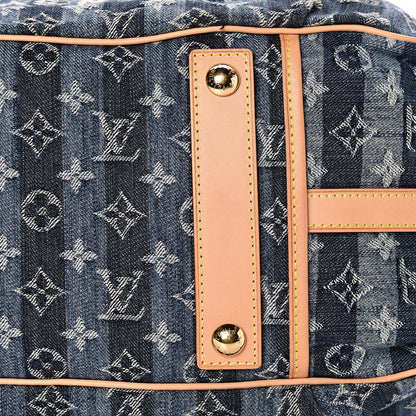 Louis Vuitton Denim Raye Cabas GM 10 of 11