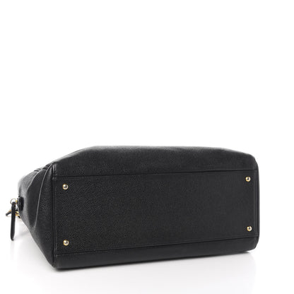 Chanel Caviar Large CC Shoulder Bag Black 4 of 10