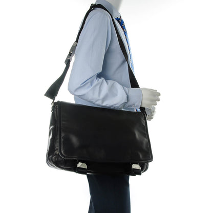 Prada Nappa Messenger Bag Nero Black 2 of 8