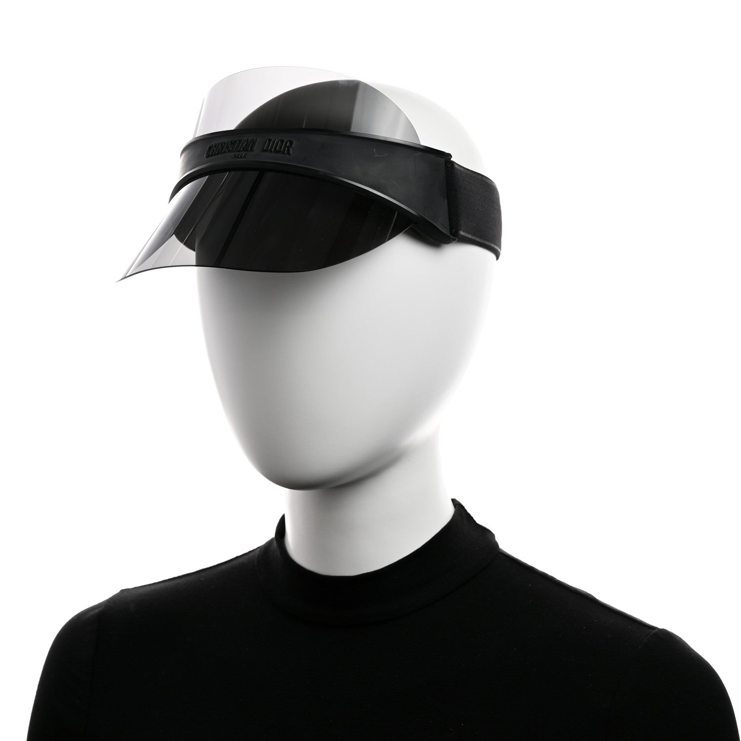 Christian Dior Mirrored DiorClubV1U Sun Visor Black 2 of 9
