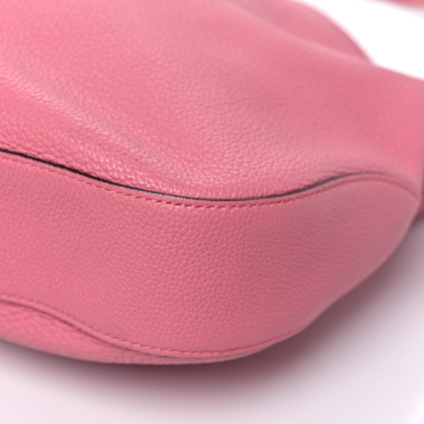 Soft Grained Calfskin Large Jackie Hobo Glossy Pink