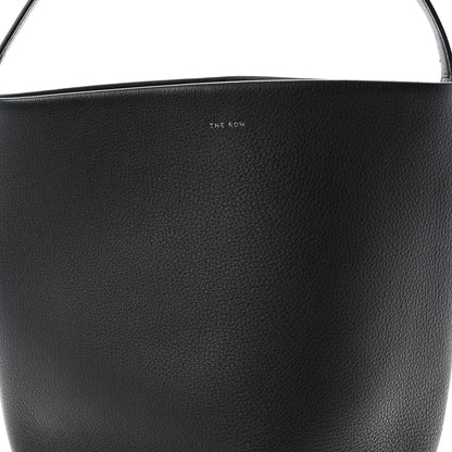 The Row Grained Calfskin Medium N/S Park Tote Black 8 of 10