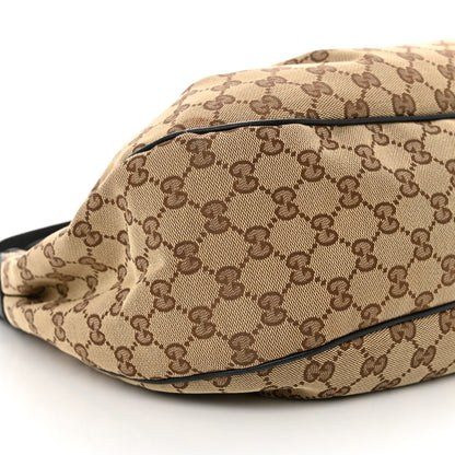 Gucci Monogram Medium Sukey Hobo Dark Brown 9 of 14