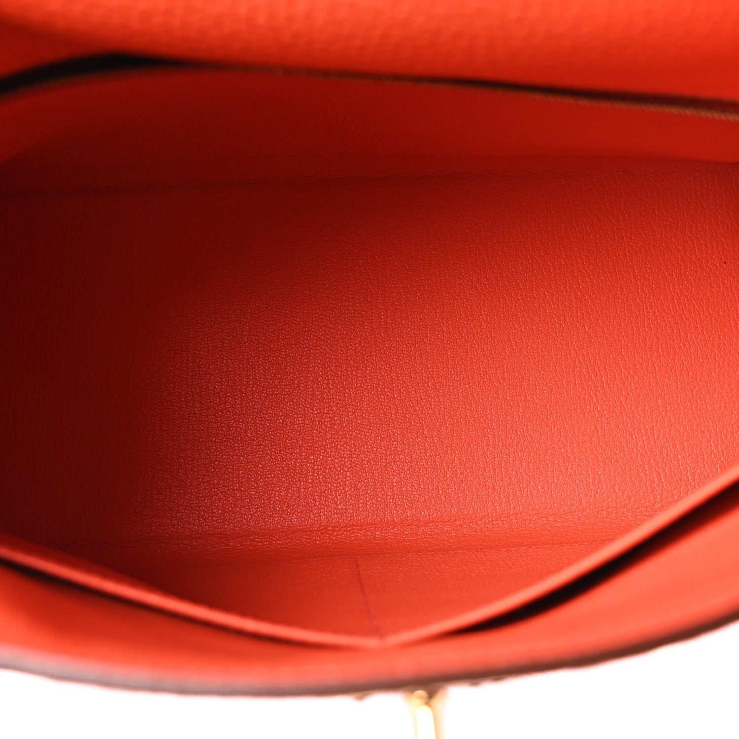 Hermes Togo Kelly Retourne 32 Orange Poppy 5 of 11