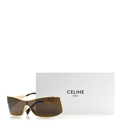 Celine Metal Triomphe Sunglasses CL40283U Gold 7 of 7