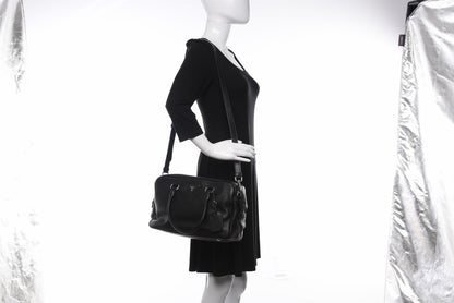 Prada Vitello Daino Satchel Black 2 of 11