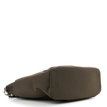 Hermes Toile Sac De Pansage Groom Kaki Feu 4 of 10