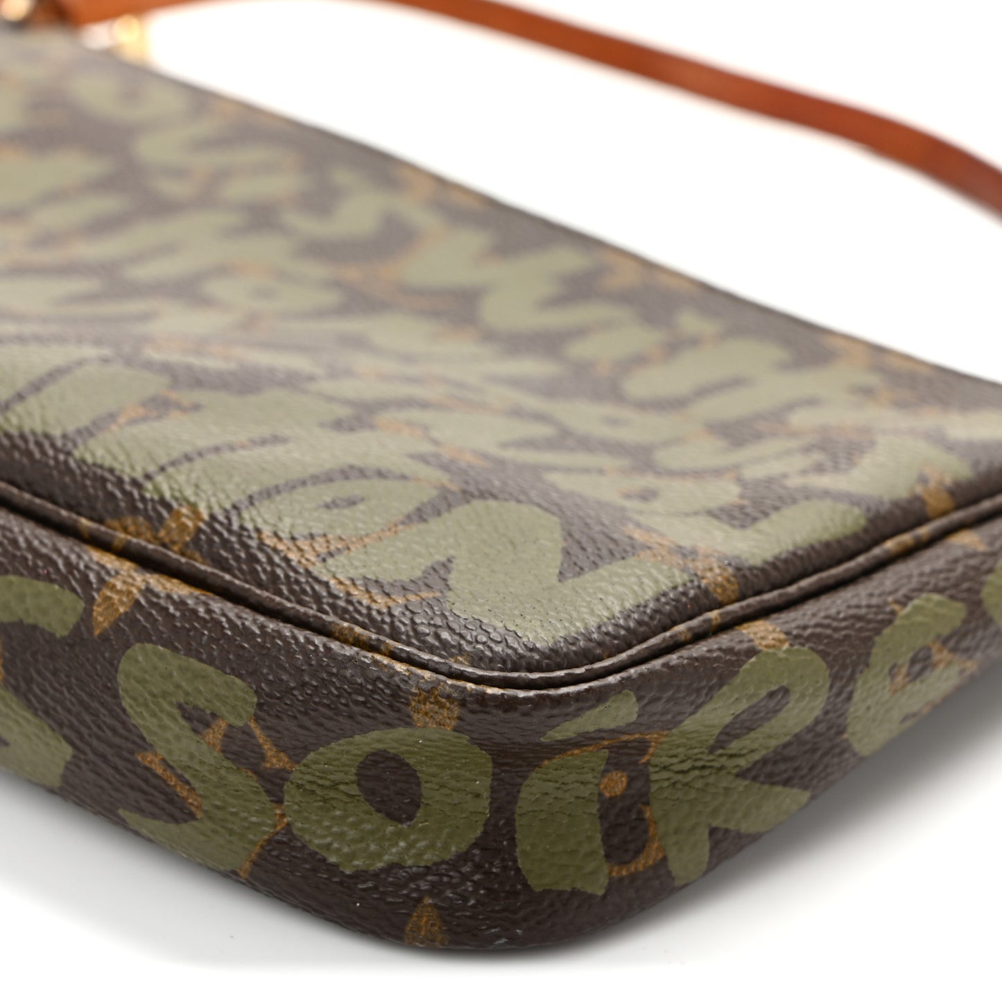 Monogram Graffiti Pochette Accessories Kaki