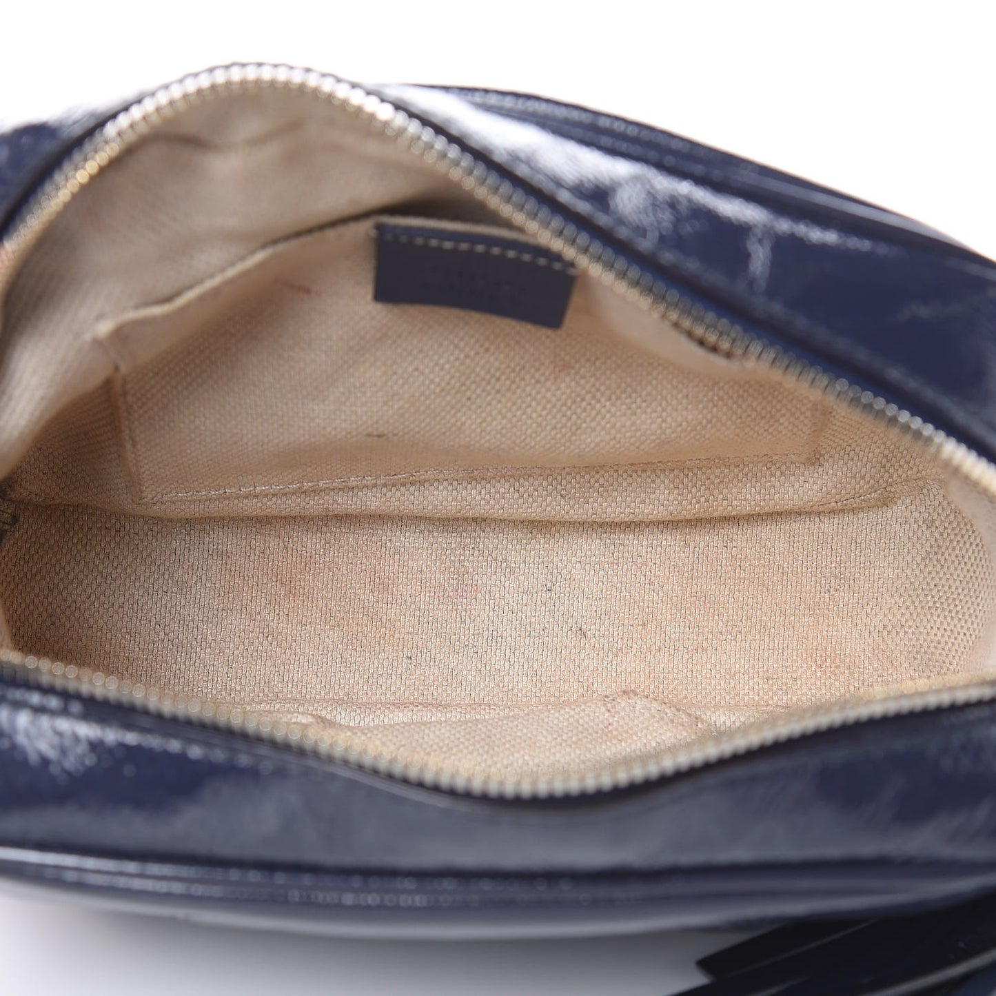 Vernice Naplack Small Soho Disco Bag Uniform Blue
