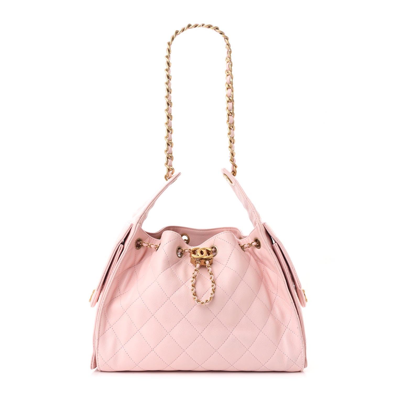 Chanel Caviar Quilted Small Chanel 25 Handbag Light Pink 1 of 10
