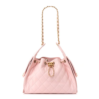 Chanel Caviar Quilted Small Chanel 25 Handbag Light Pink 1 of 10