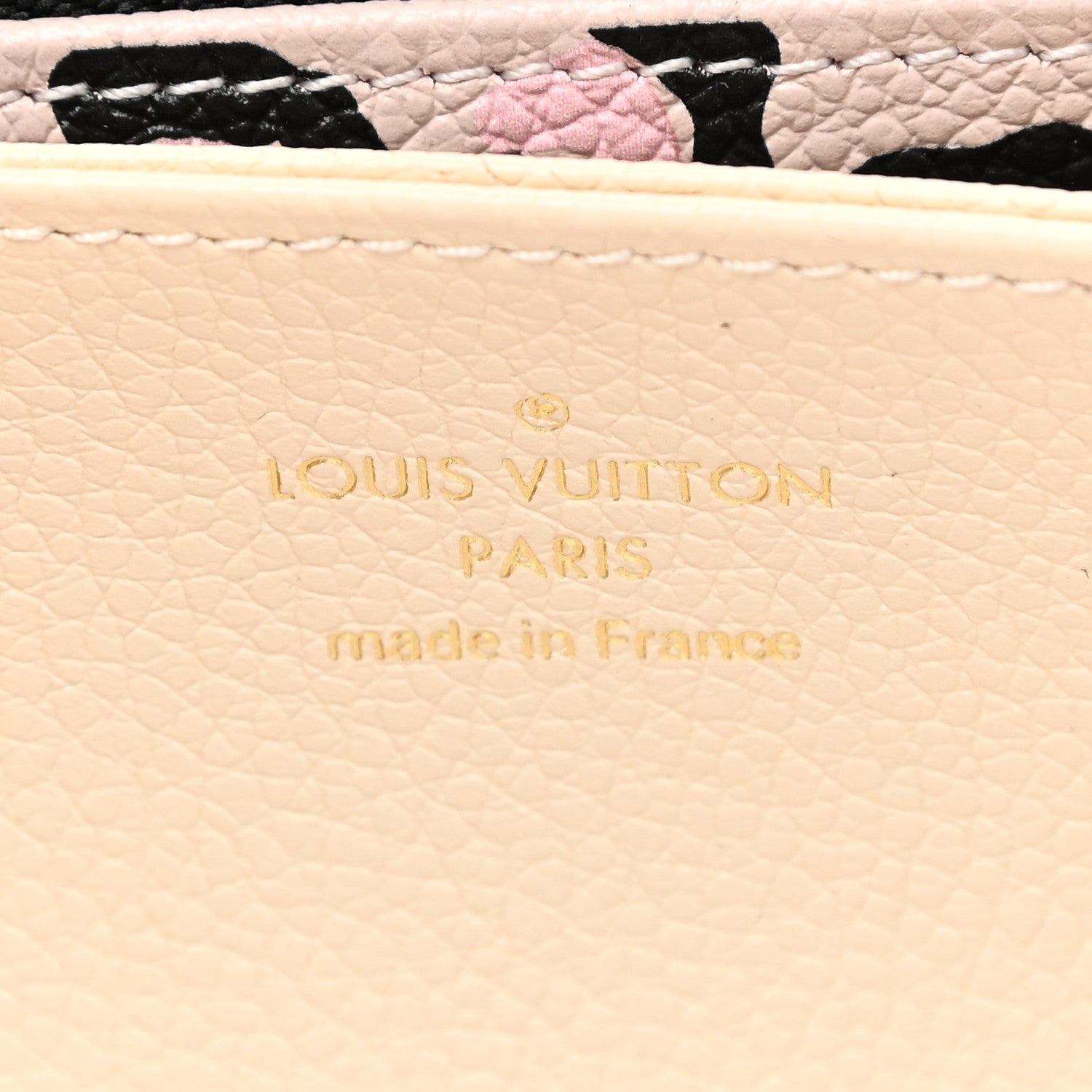 Louis Vuitton Empreinte Monogram Giant Wild At Heart Zippy Wallet Creme 6 of 10