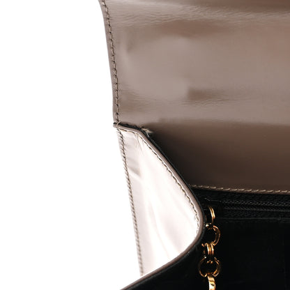 Salvatore Ferragamo Brushed Off Calfskin Small Iconic Top Handle Bag Grey 10 of 15