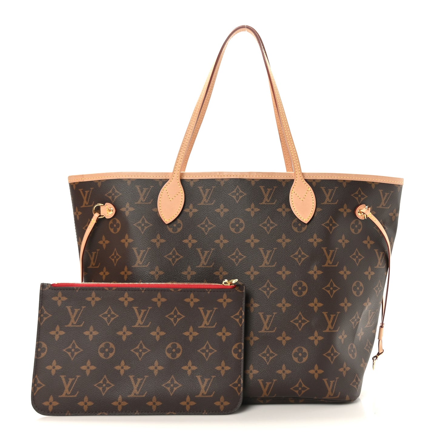 Monogram Neo Neverfull MM Cherry