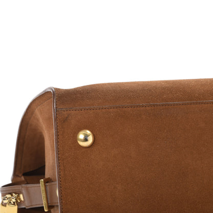 Saint Laurent Suede Medium Classic Y Cabas Light Ocre 20 of 26