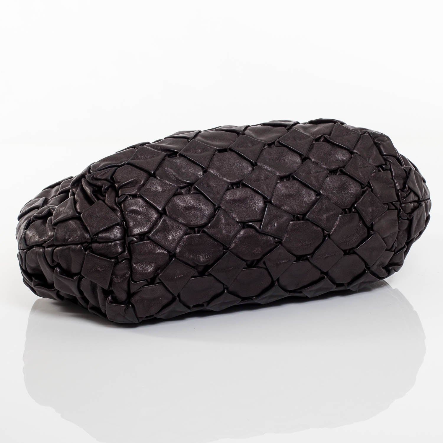 Prada Vitellino Mordo Hobo Black 5 of 9