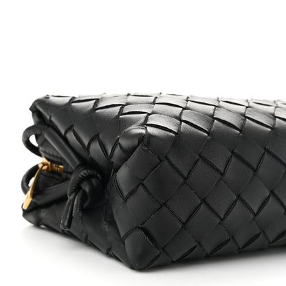 Bottega Veneta Nappa Intrecciato Mini Loop Camera Bag Black 8 of 9