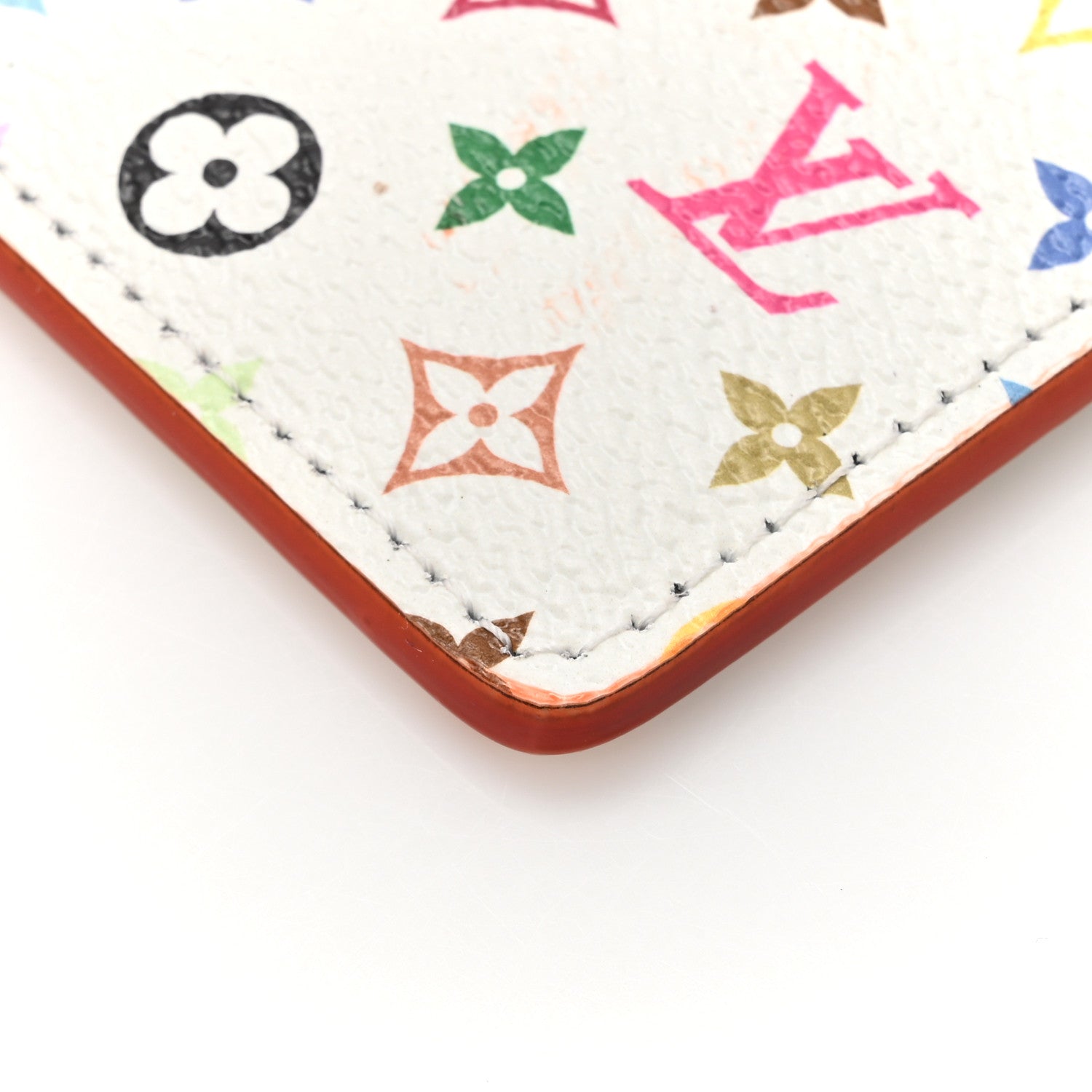 Louis Vuitton LV X TM Monogram Multicolor Card Holder Kawaii Pink 7 of 10