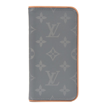 Louis Vuitton Monogram Titanium iPhone X Folio Case 1 of 7
