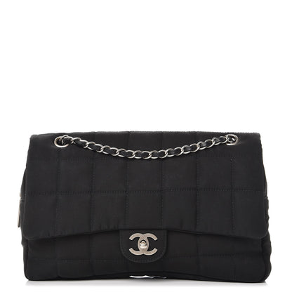 Chanel Nylon Square Quilted Flap Black 1 of 11