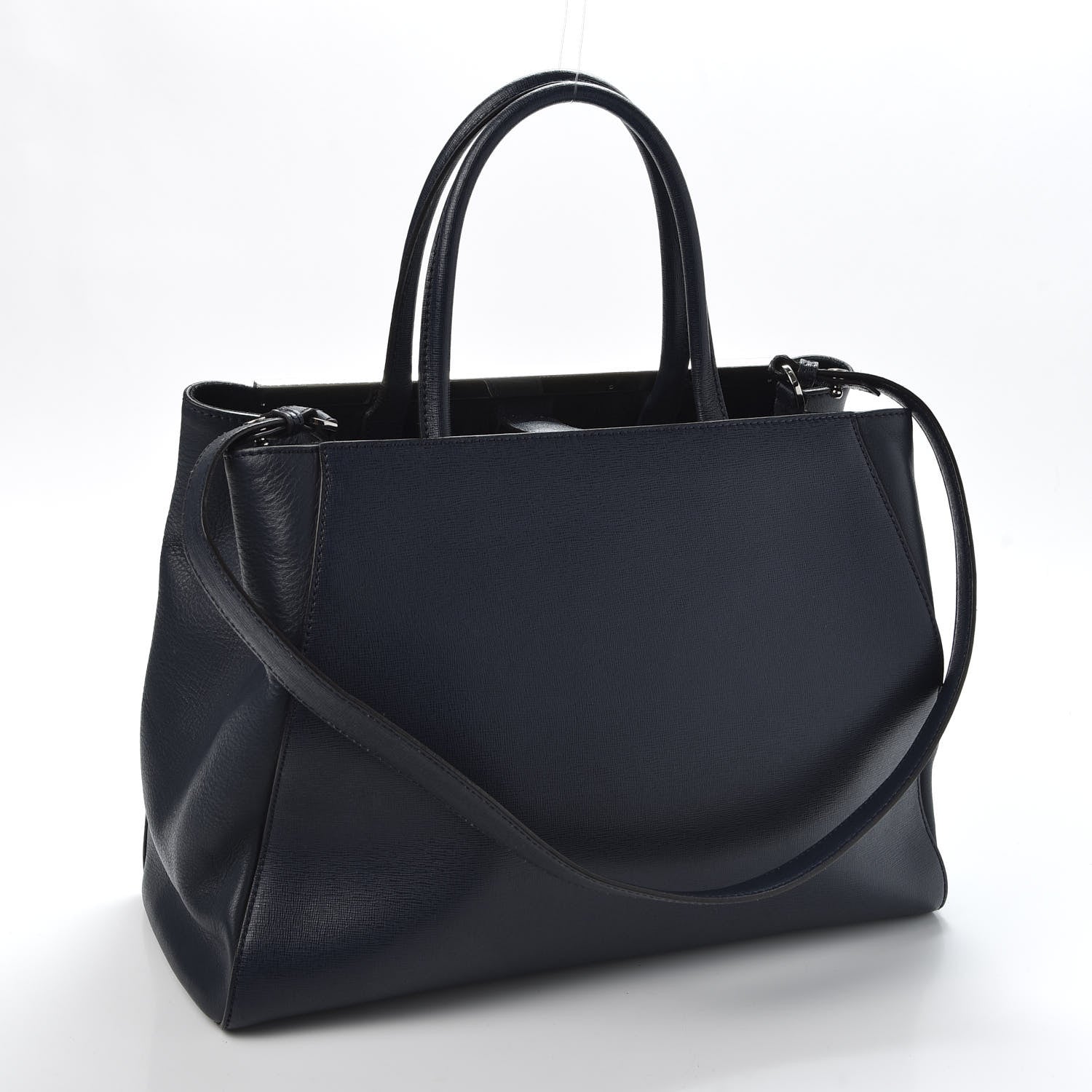Fendi Vitello Elite Regular 2Jours Tote Lavagna 2 of 11