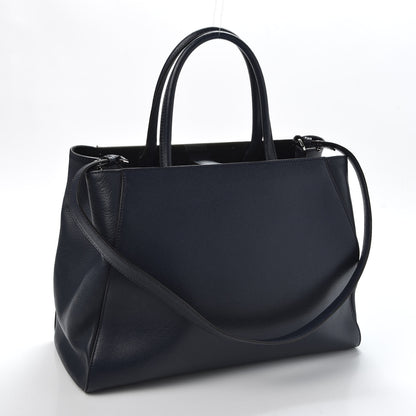 Fendi Vitello Elite Regular 2Jours Tote Lavagna 2 of 11