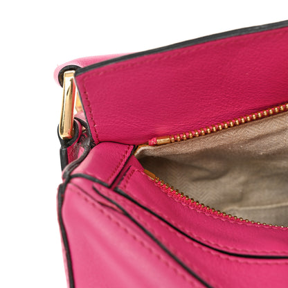Loewe Calfskin Small Puzzle Bag Fuchsia 13 of 15