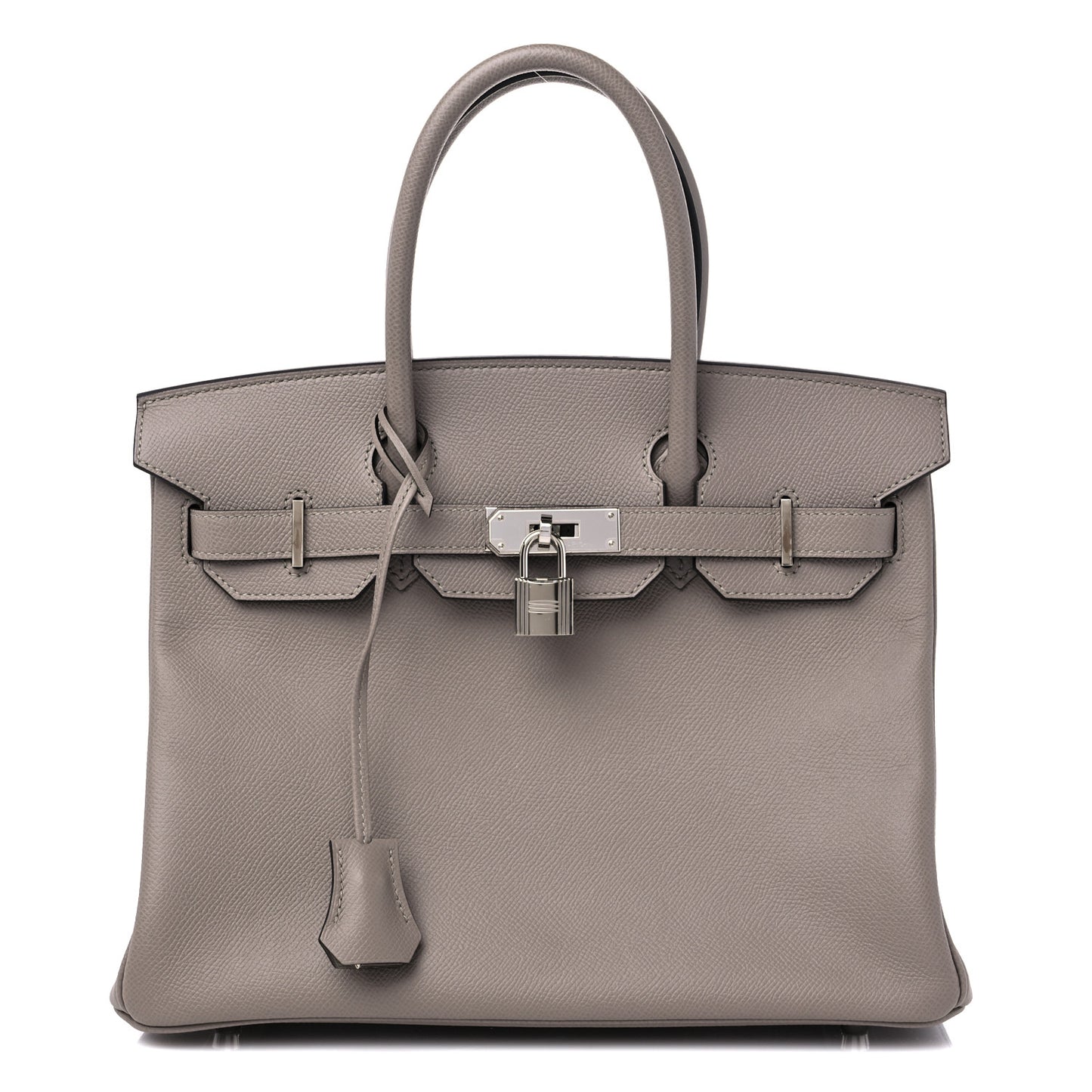 Epsom Birkin 30 Gris Asphalte