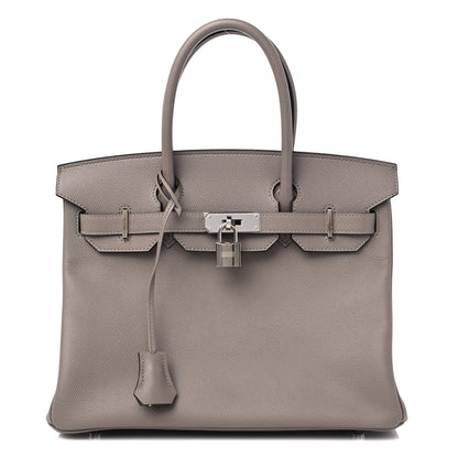 Hermes Epsom Birkin 30 Gris Asphalte 1 of 10