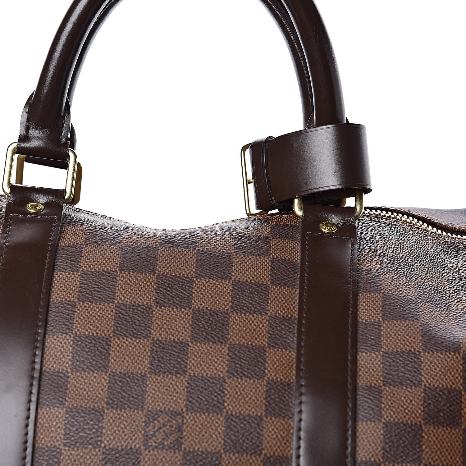 Louis Vuitton Damier Ebene Keepall Bandouliere 55 10 of 10