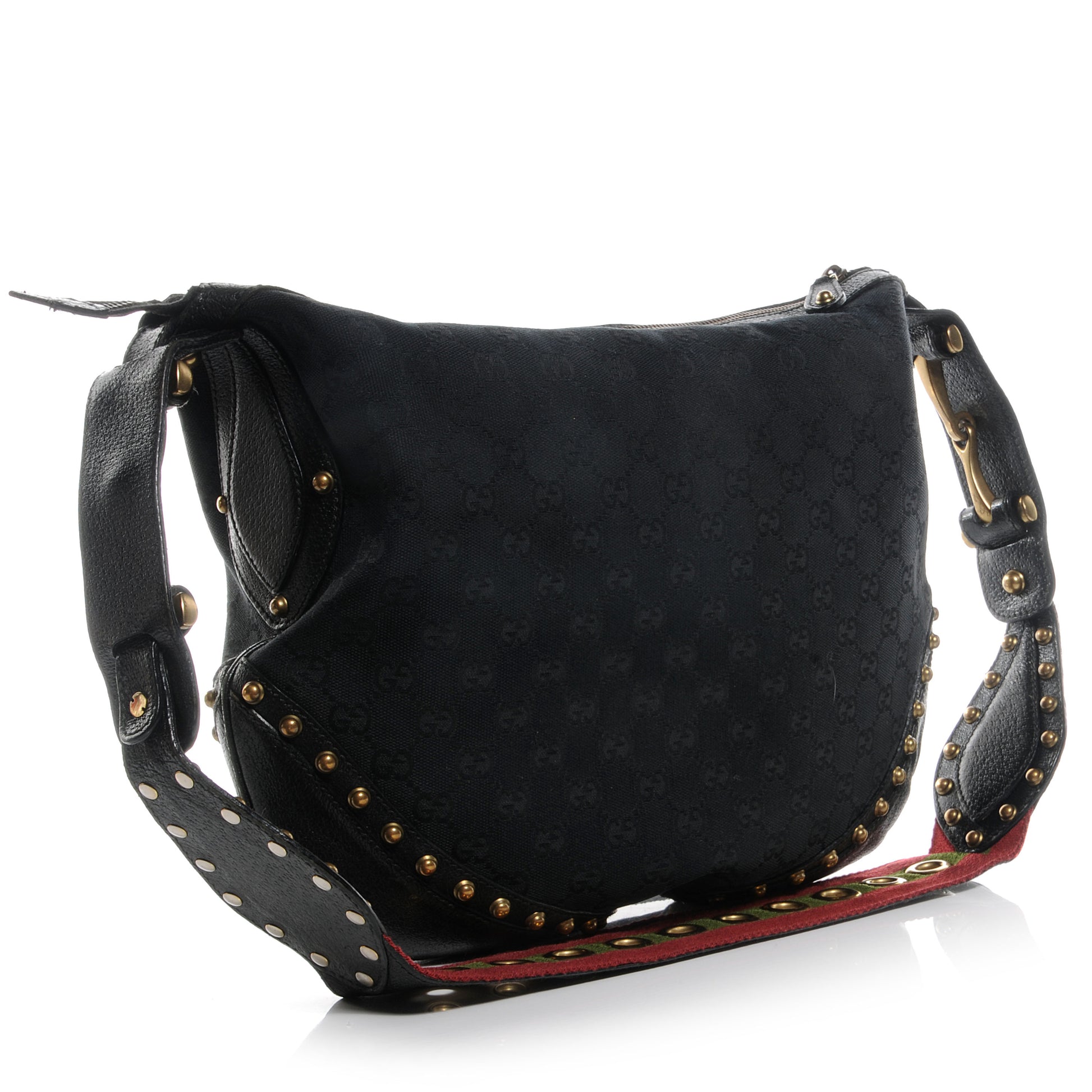 Gucci Monogram Pelham Shoulder Bag Black 3 of 7