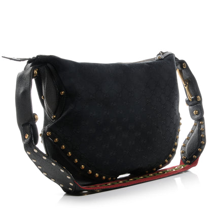 Gucci Monogram Pelham Shoulder Bag Black 3 of 7