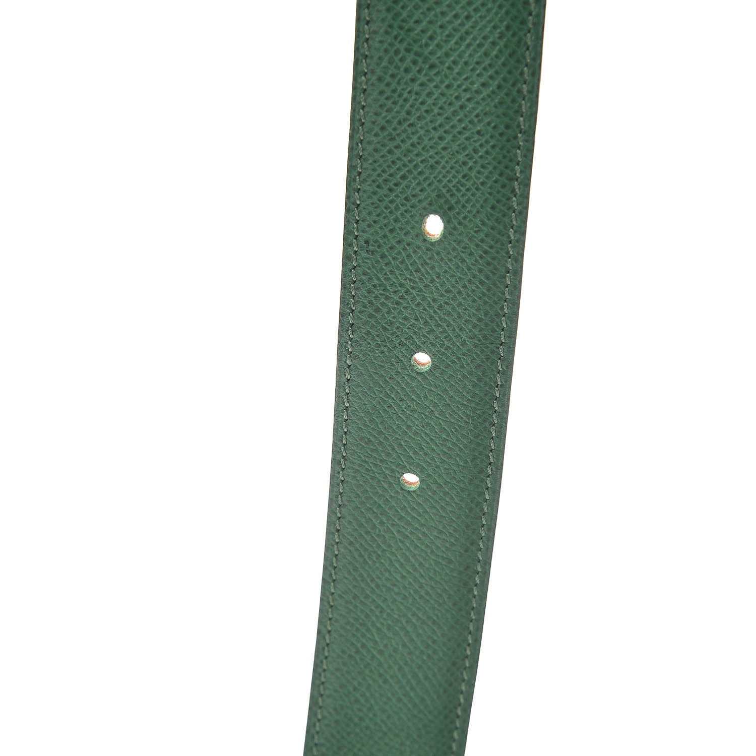 Hermes Courchevel 32mm H Belt 70 Gold Vert Clair 4 of 6