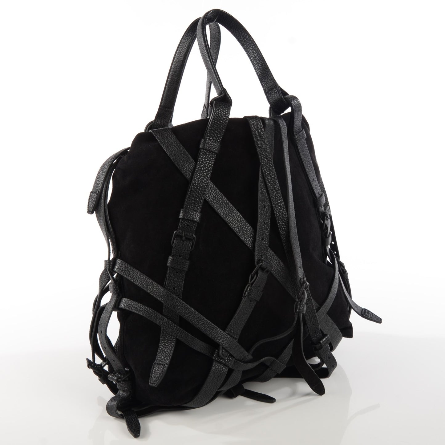 Suede Kirsten Satchel Black
